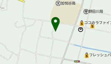 公文式野田川教室の地図画像