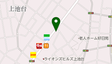 公文式稲荷坂教室の地図画像