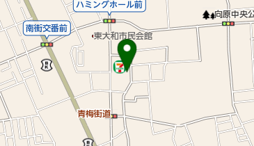 公文式南街4丁目教室の地図画像