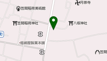公文式笠間学園教室の地図画像