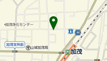 公文式京都加茂教室の地図画像