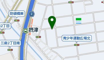 公文式つるの教室の地図画像