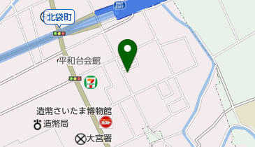 公文式北袋教室の地図画像