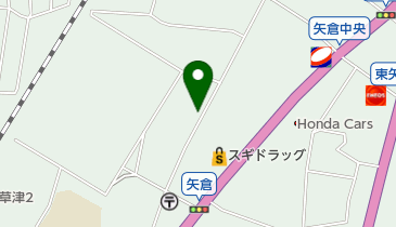 公文式草津矢倉教室の地図画像