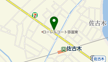 公文式佐古木教室の地図画像