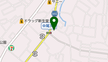 公文式中尾教室の地図画像