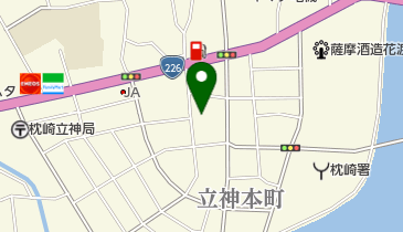 公文式枕崎立神教室の地図画像