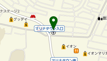 公文式マリナタウン教室の地図画像