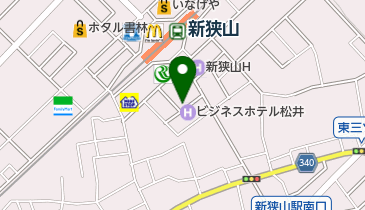 公文式新狭山駅南口教室の地図画像