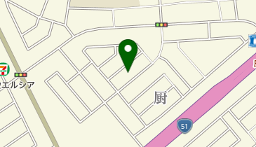 公文式鹿島神宮駅北教室の地図画像