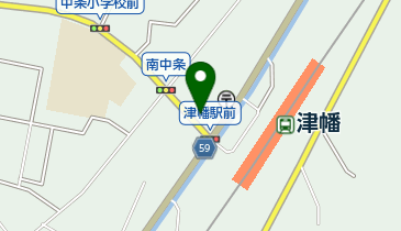 公文式南中条教室の地図画像
