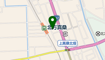 公文式北方まくわ教室の地図画像