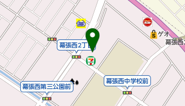 公文式幕張西教室の地図画像
