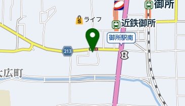 公文式御所駅前教室の地図画像