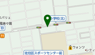 公文式海老園教室の地図画像