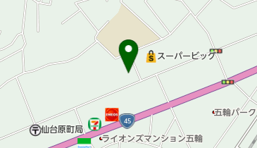 公文式原町西教室の地図画像