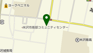 公文式米沢本町教室の地図画像
