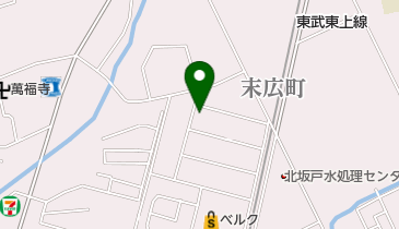 公文式北坂戸教室の地図画像