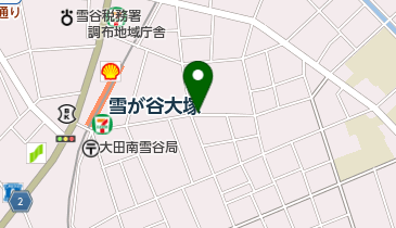 公文式南雪谷教室の地図画像