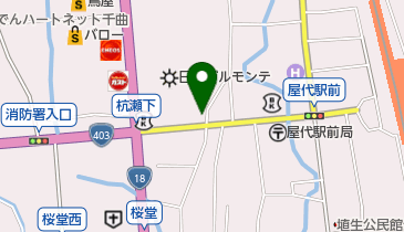 公文式屋代駅前教室の地図画像
