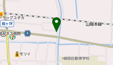 公文式綾部中筋教室の地図画像