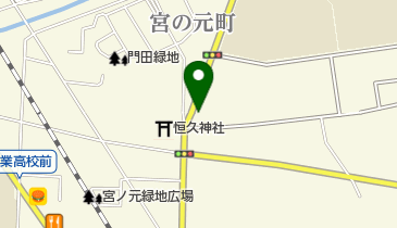 公文式宮崎赤江教室の地図画像