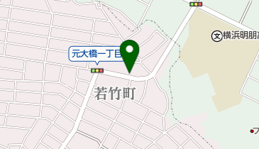 公文式元大橋教室の地図画像