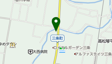 公文式高松三条西教室の地図画像