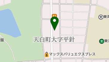 公文式天白公園東教室の地図画像