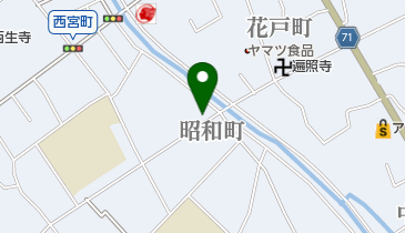 公文式昭和町教室の地図画像