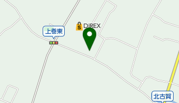 公文式大川上巻教室の地図画像