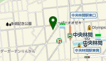 公文式中央林間教室の地図画像