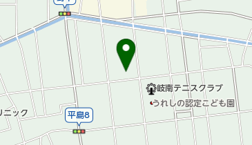 公文式岐南東教室の地図画像