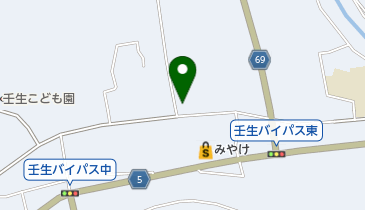公文式千代田壬生教室の地図画像