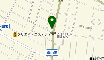 公文式前沢公園教室の地図画像