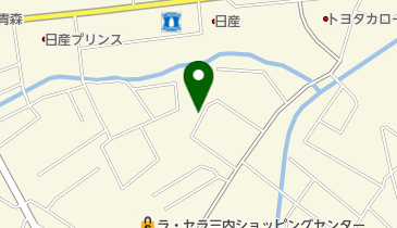 公文式三内稲元教室の地図画像