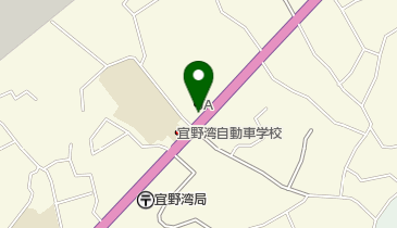 公文式宜野湾赤道教室の地図画像