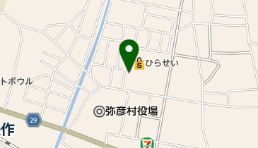 公文式弥彦教室の地図画像