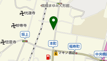 公文式いいやま中央教室の地図画像