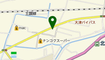 公文式大津北浦教室の地図画像