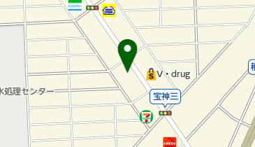 公文式宝神教室の地図画像