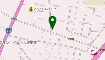 公文式青田教室の地図画像