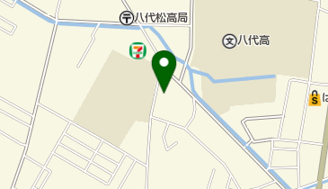 公文式八代松高教室の地図画像