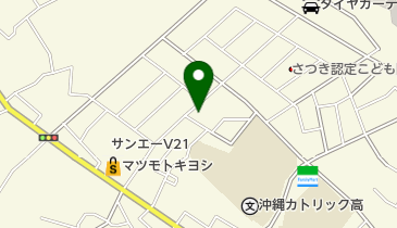 公文式宜野湾真栄原教室の地図画像