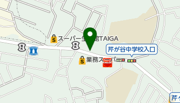 公文式芹が谷中央教室の地図画像