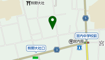 公文式宮内中央教室の地図画像