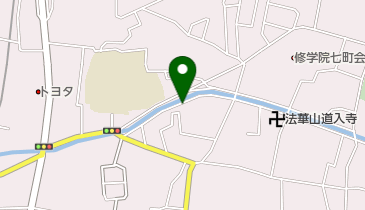 公文式修学院教室の地図画像