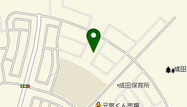 公文式成田教室の地図画像