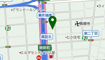 公文式泉教室の地図画像