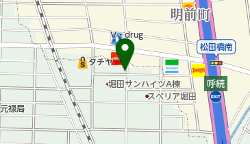 公文式伝馬教室の地図画像